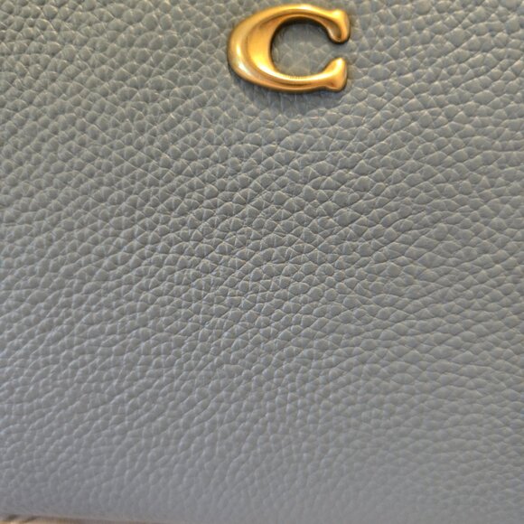 Coach NWT Bluebell Small Wristlet - Picture 7 of 8